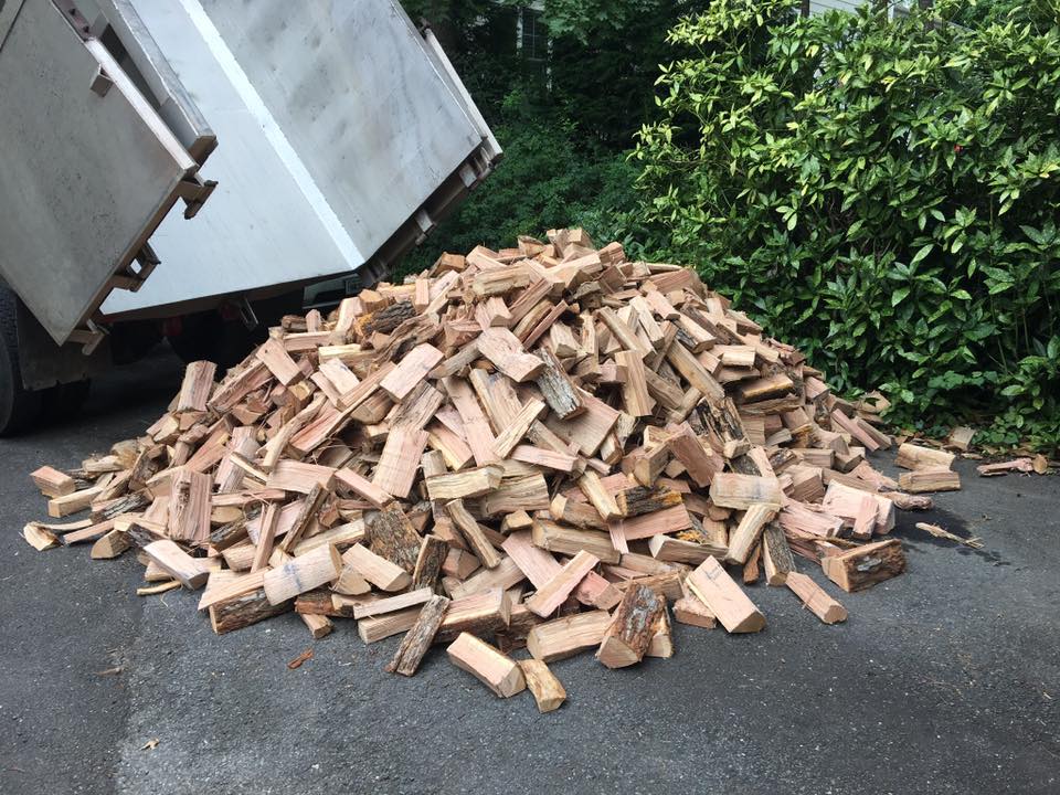 Kiln-Dried Firewood- Direct From Remington Mulch Company's Logyard