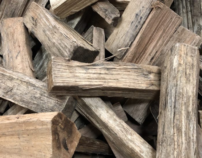 Pile of kiln dried firewood